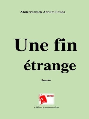 cover image of Une Fin Étrange
